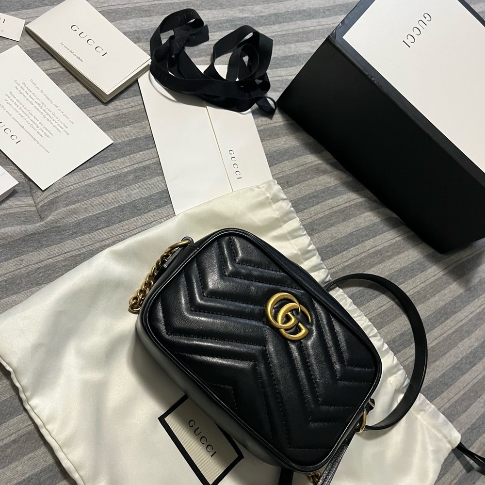 COPY - Gucci Marmont Matelasse mini camera bag - Picture 4 of 12